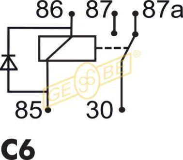 Mini Relay 24V, 10/22A