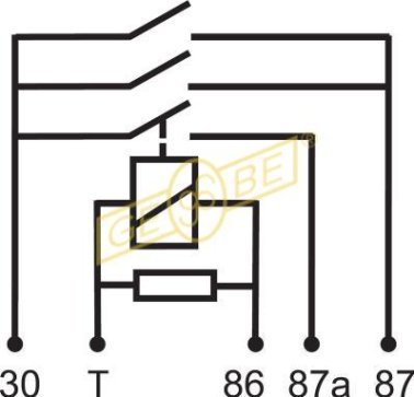 FP Relay 12V, 40A
