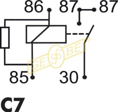 Mini Relay 12V, 40A