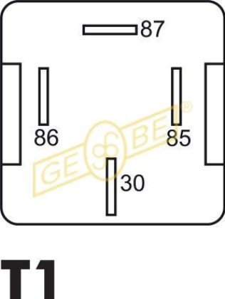 Mini Relay 24V, 20A