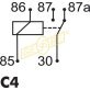 Micro Relay 24V 10/15A