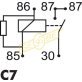 Mini Relay 12V, 40A