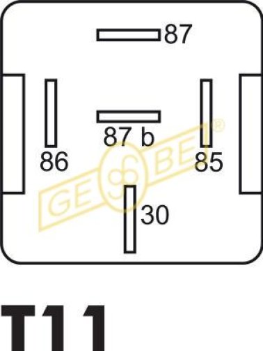 Mini Relay 24V, 2x15A