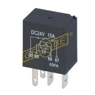 Micro Relay 24V, 15A