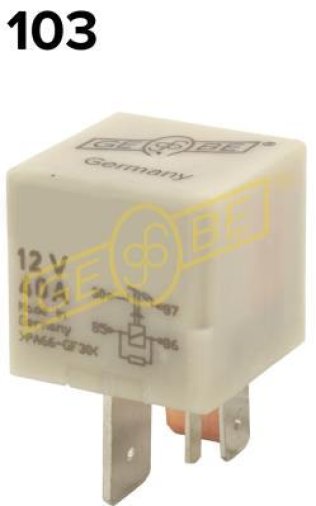 Preheating Relay 12V