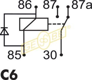 Mini Relay 24V, 10/22A