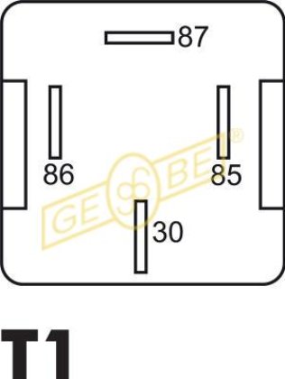 Mini Relay 24V, 20A