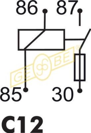 Mini Relay 24V, 20A